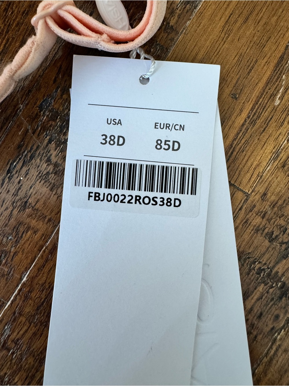38D HSIA Balconette bra
